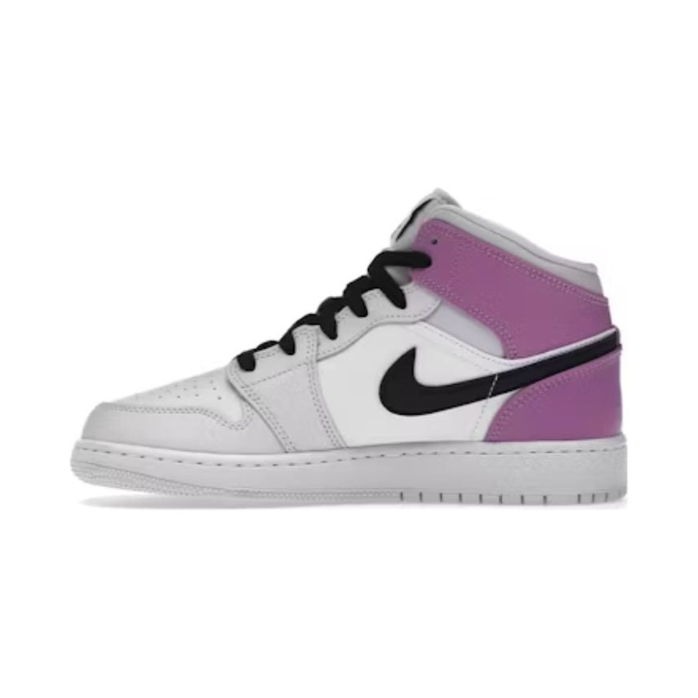 Jordan 1 Mid Barely Grape (GS)
