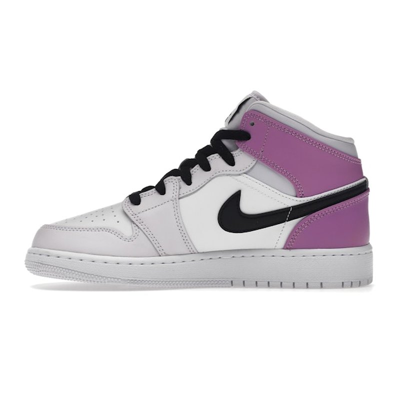 Jordan 1 Mid Barely Grape (GS)