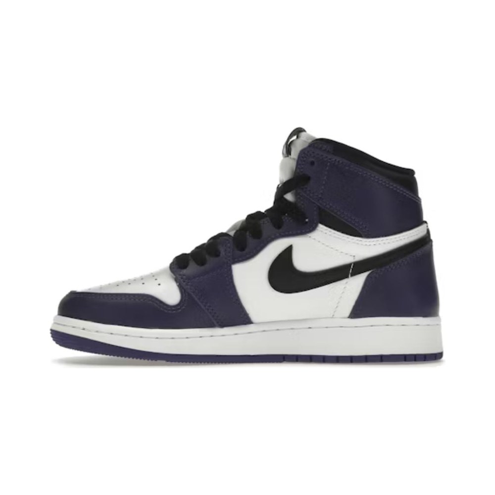 Jordan 1 Retro HighCourt Purple White (GS)