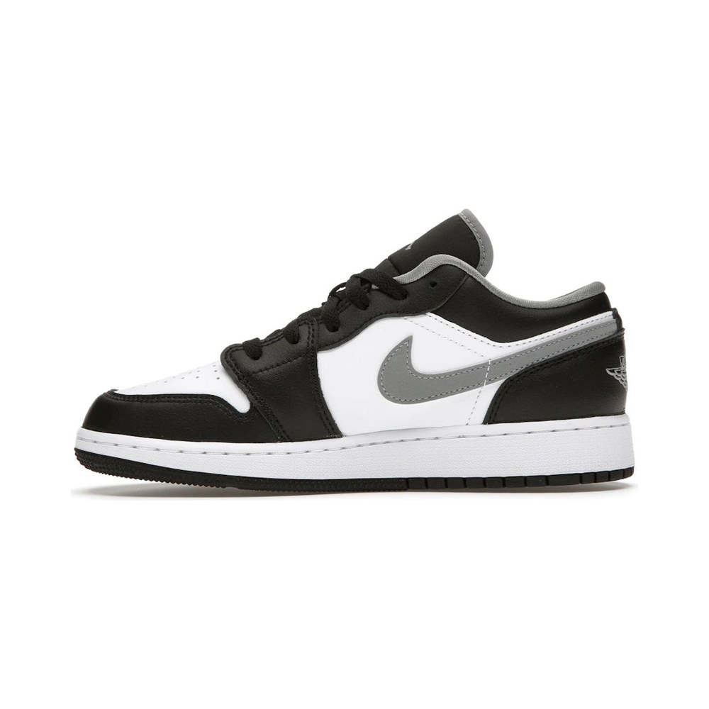 Jordan 1 Low Black White Grey (GS)