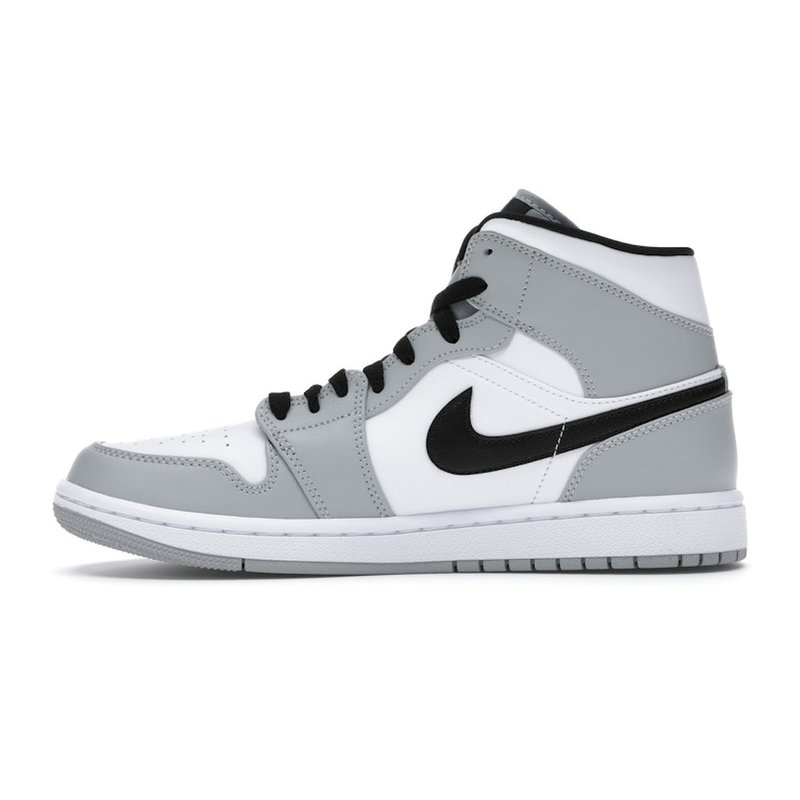 Jordan 1 Mid Light Smoke Grey (GS)