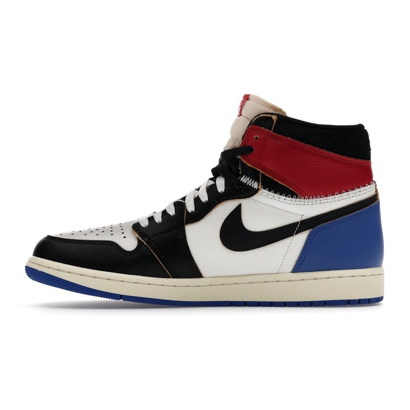 Jordan 1 Retro High OG SP Fragment x Union LA Varsity Red Sport Royal