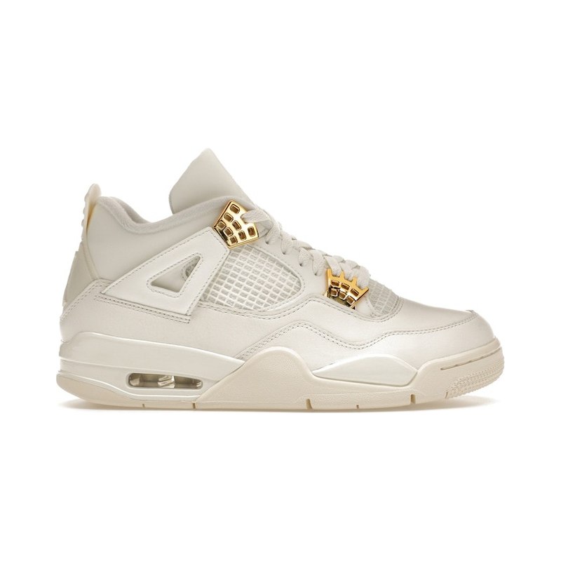 Jordan 4 Retro Metallic Gold (Women's)