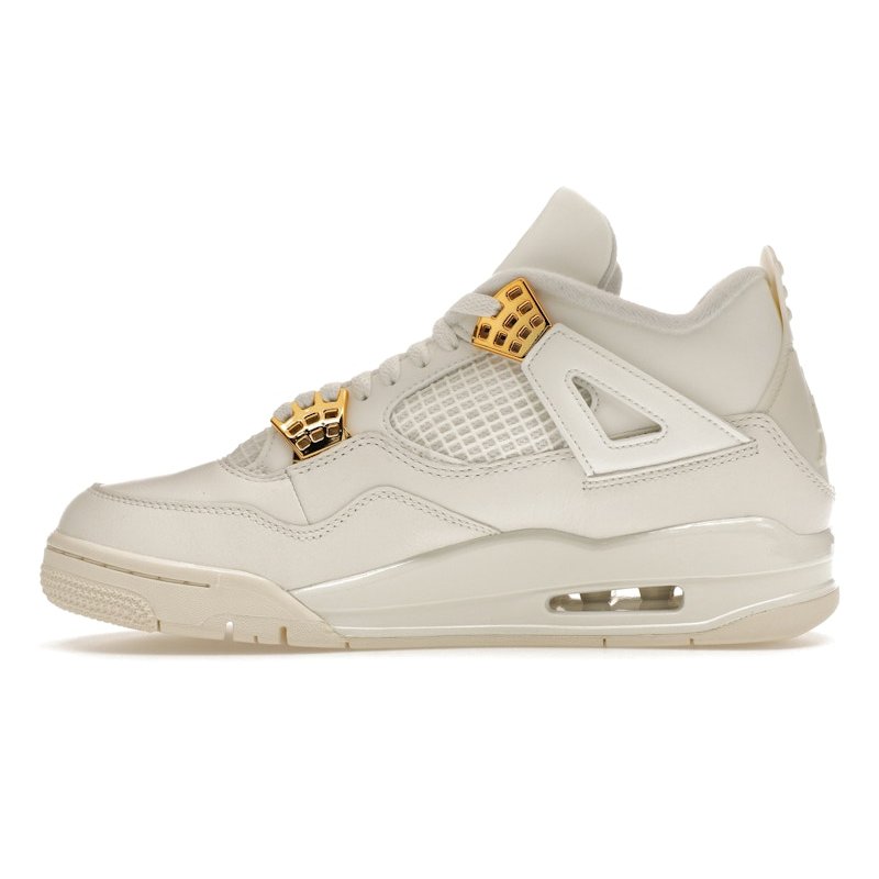 Jordan 4 Retro Metallic Gold (Women's)