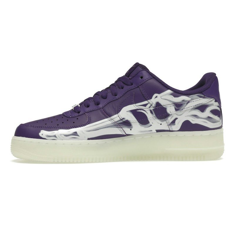 Nike Air Force 1 Low '07 QS Purple Skeleton Halloween (2021)