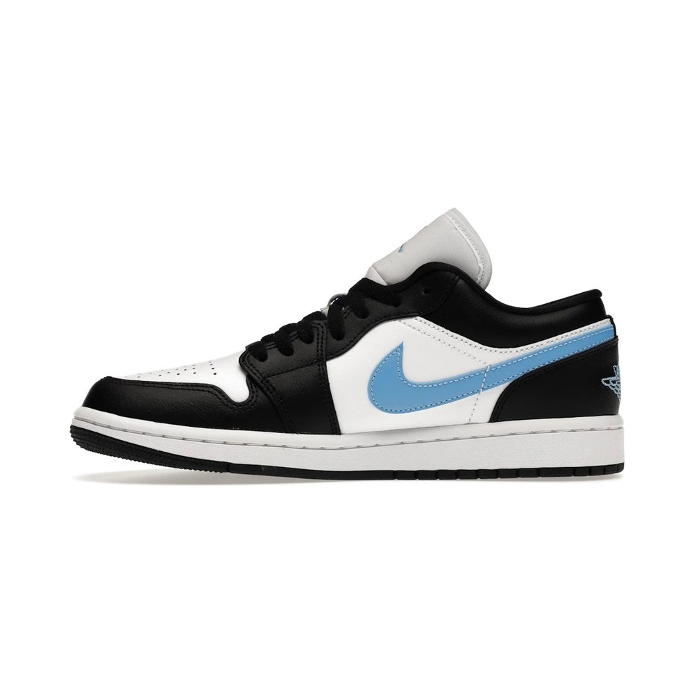 Jordan 1 Low Black University Blue White (Women's)