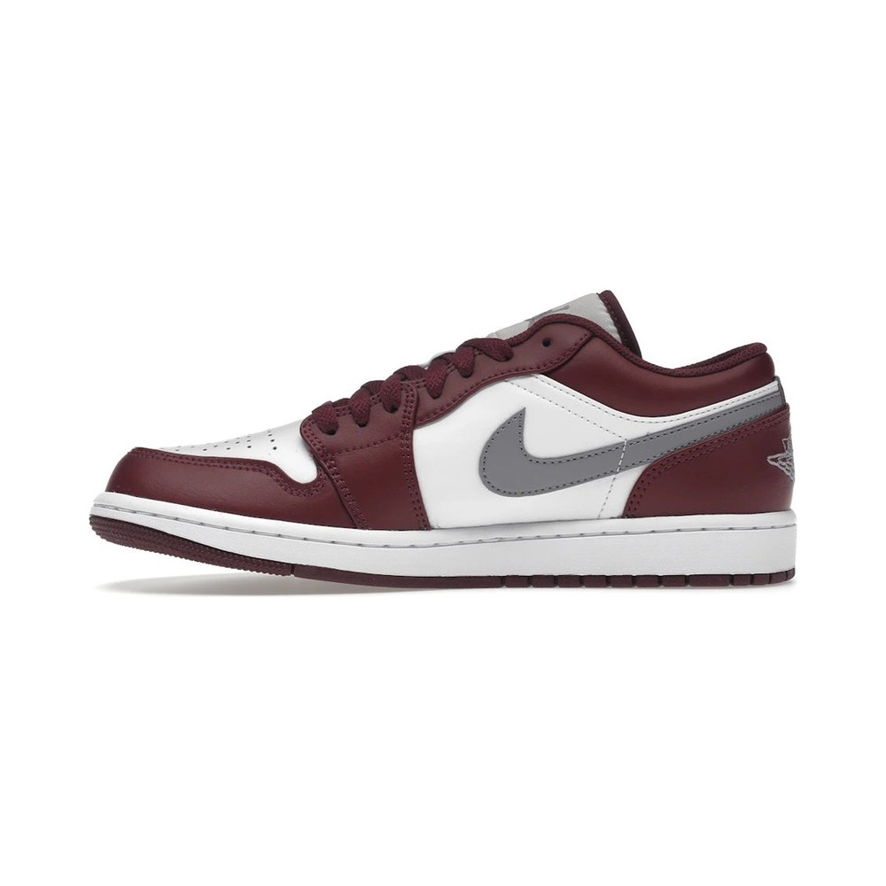 Jordan 1 Low White Bordeaux