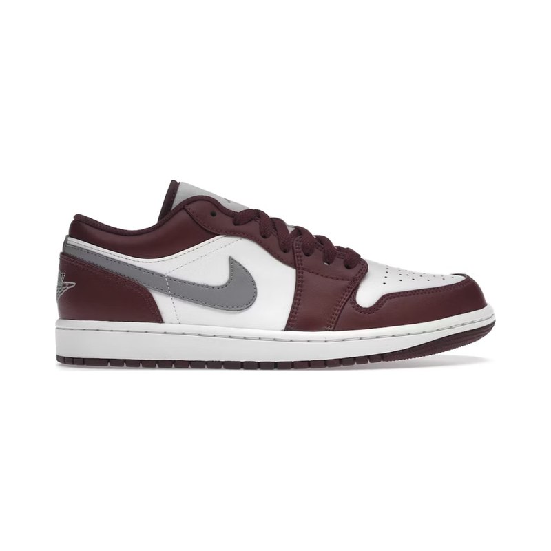 Jordan 1 Low White Bordeaux