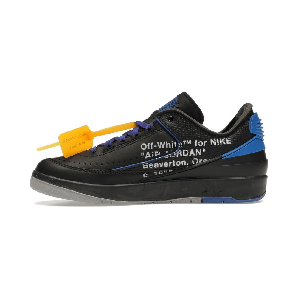 Jordan 2 Retro Low SP Off-White Black Blue