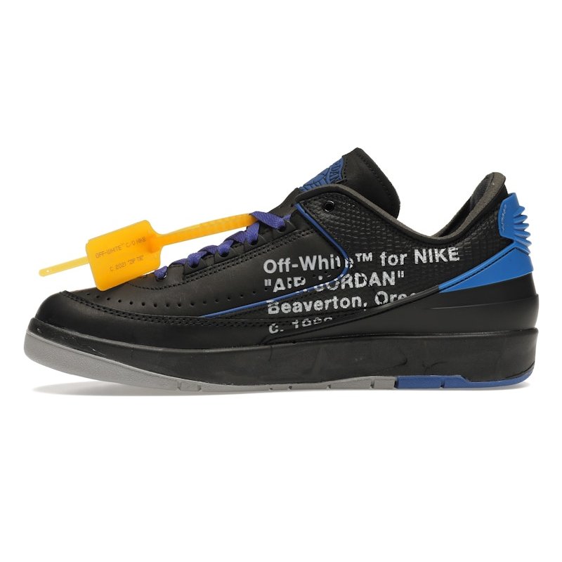 Jordan 2 Retro Low SP Off-White Black Blue