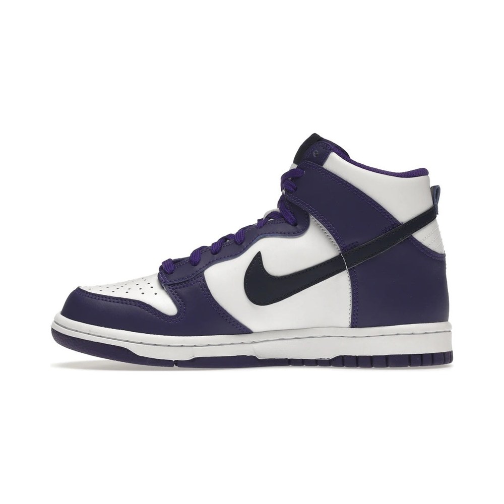 Nike Dunk High Electro Purple Midnight Navy (GS)