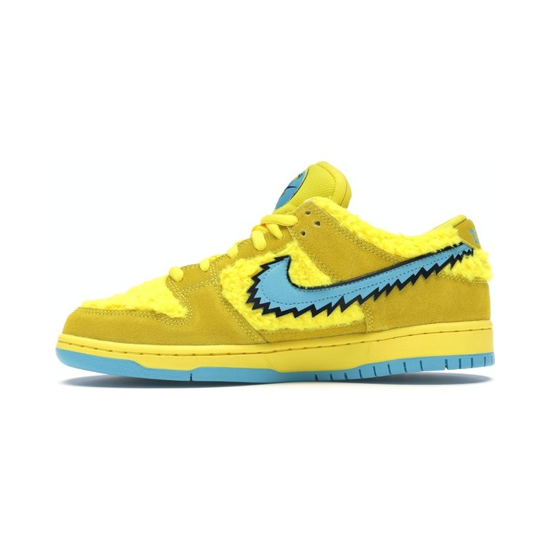 Nike SB Dunk Low Grateful Dead Bears Opti Yellow