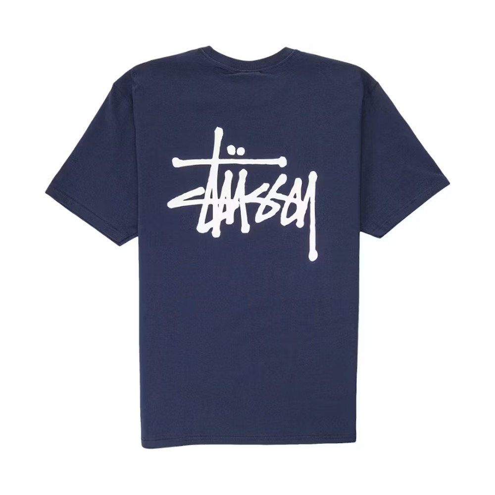 Stussy Basic T-shirt Navy