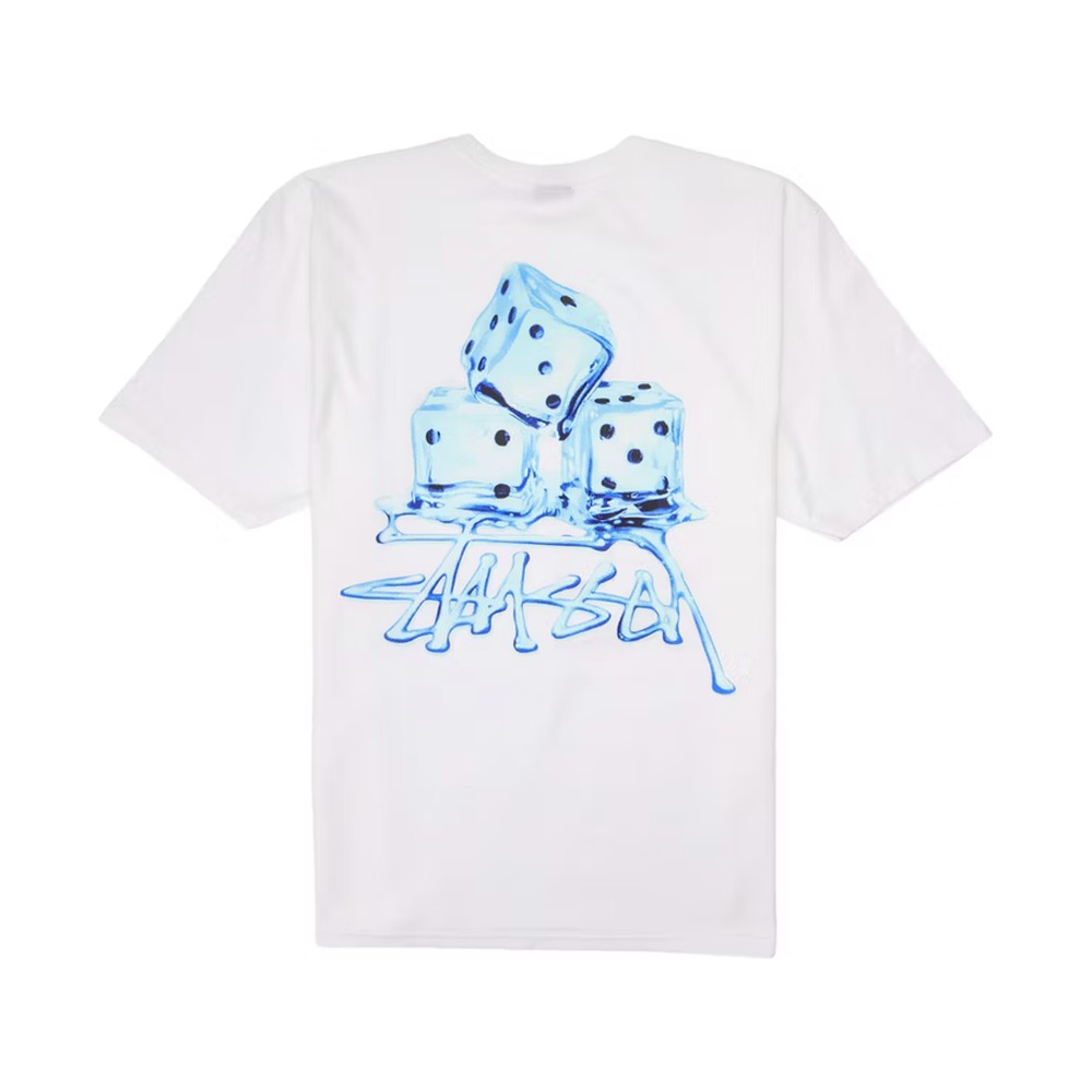 Stussy Melted Tee White