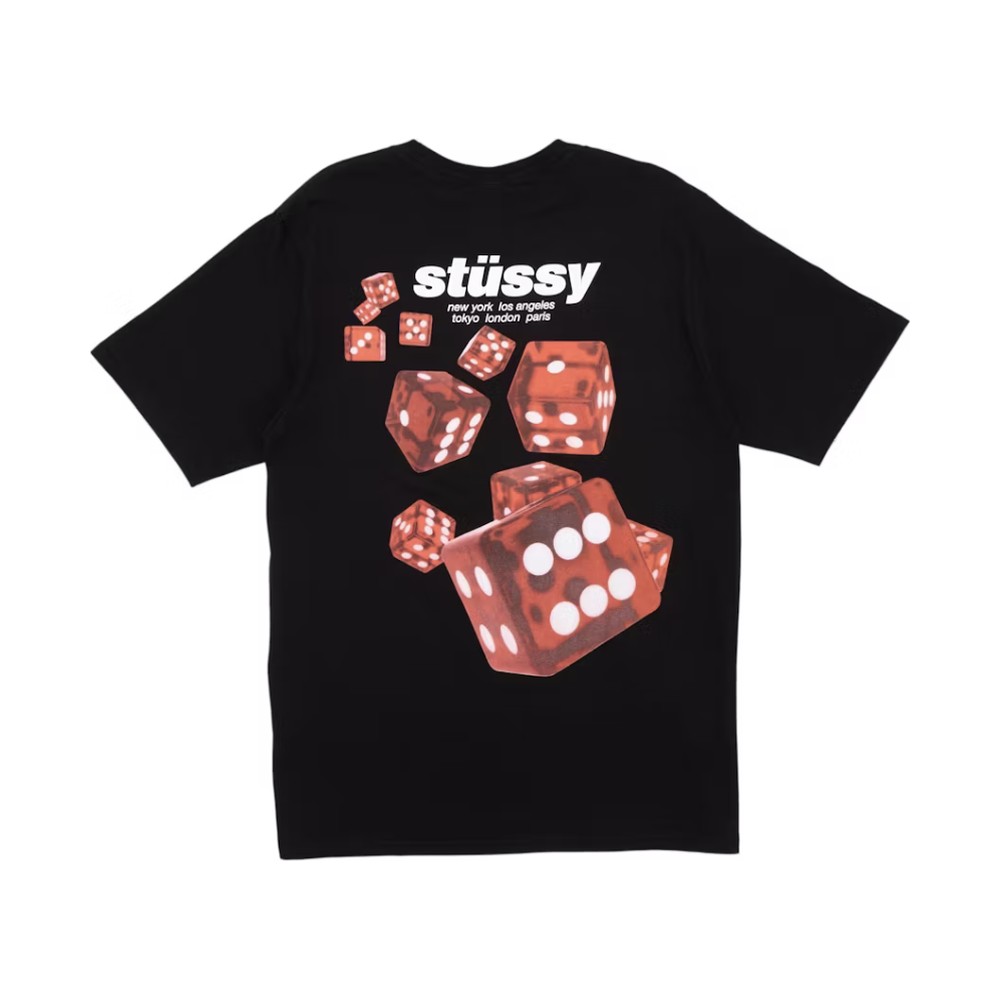 Stussy Rollers Tee Black