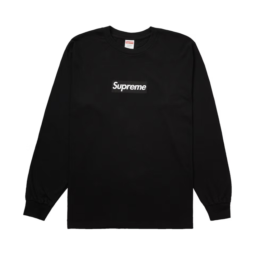 Supreme Box Logo L/S Tee Black