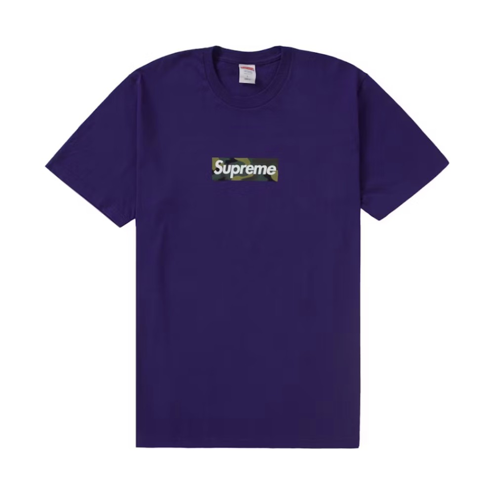 Supreme Box Logo Tee (FW23) Purple