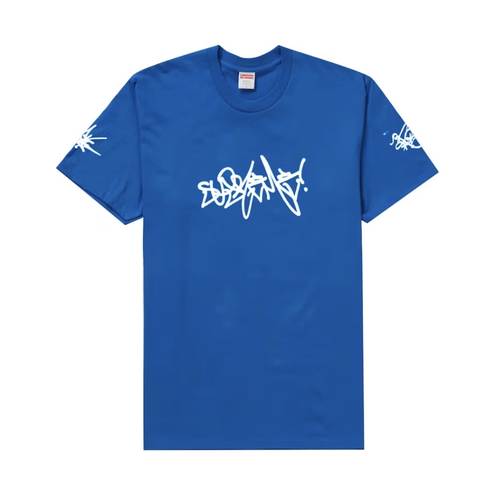 Supreme Rammellzee Tag Tee Royal
