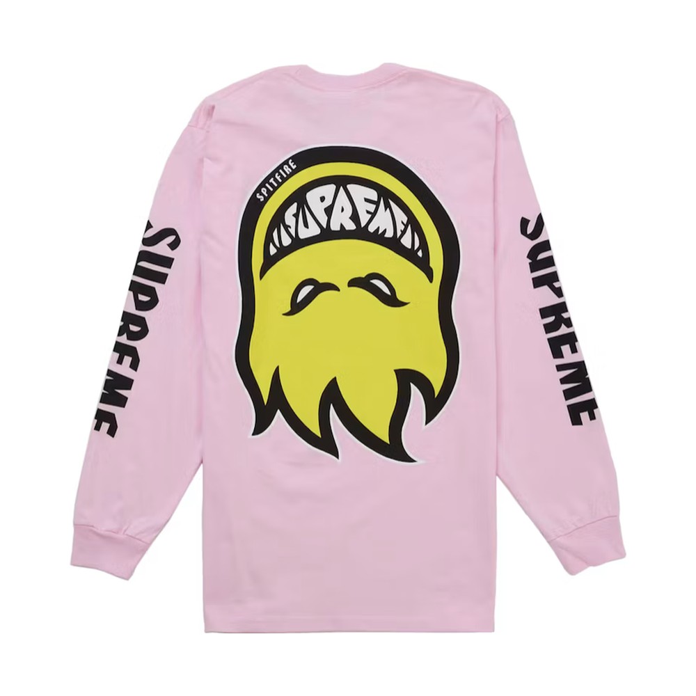 Supreme Spitfire Bighead L/S Tee Pink