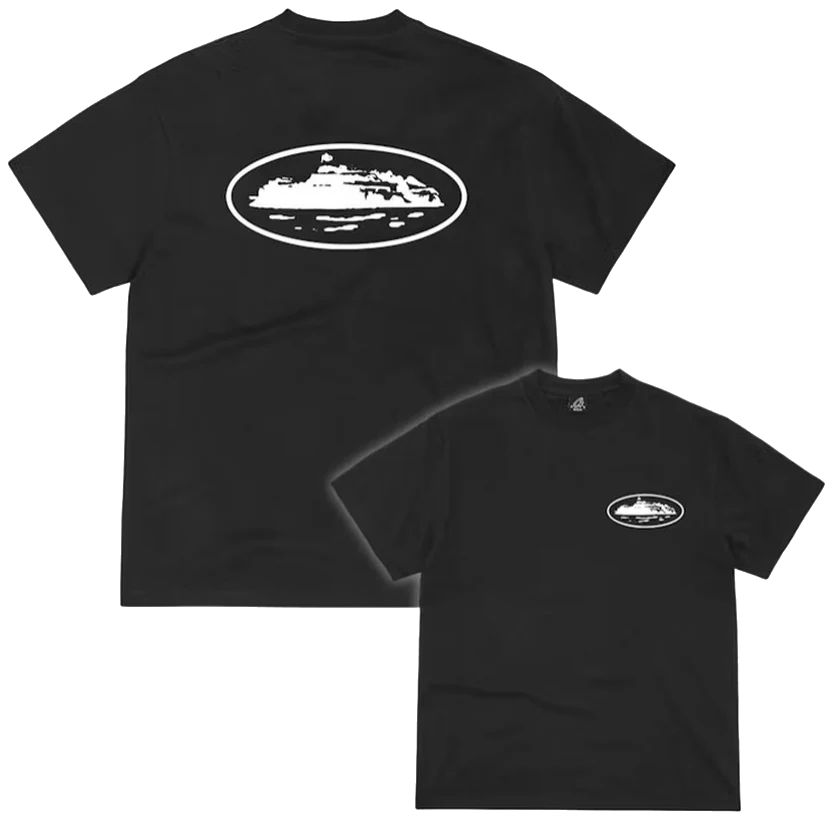 Corteiz OG Island Tee Black